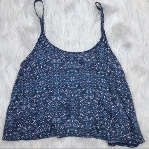 Abercrombie & Fitch Flowy Split Back Top